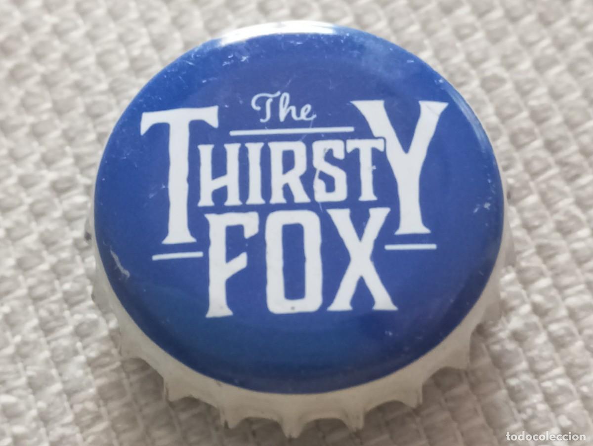 Coleccionismo de cervezas: Chapa tap&oacute;n corona de la cerveza de Mauricio THE THIRSTY FOX