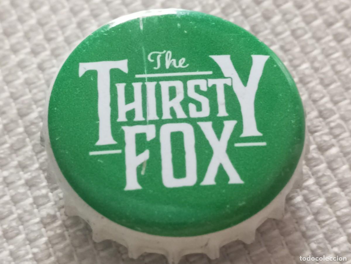 Coleccionismo de cervezas: Chapa tap&oacute;n corona de la cerveza de Mauricio THE THIRSTY FOX