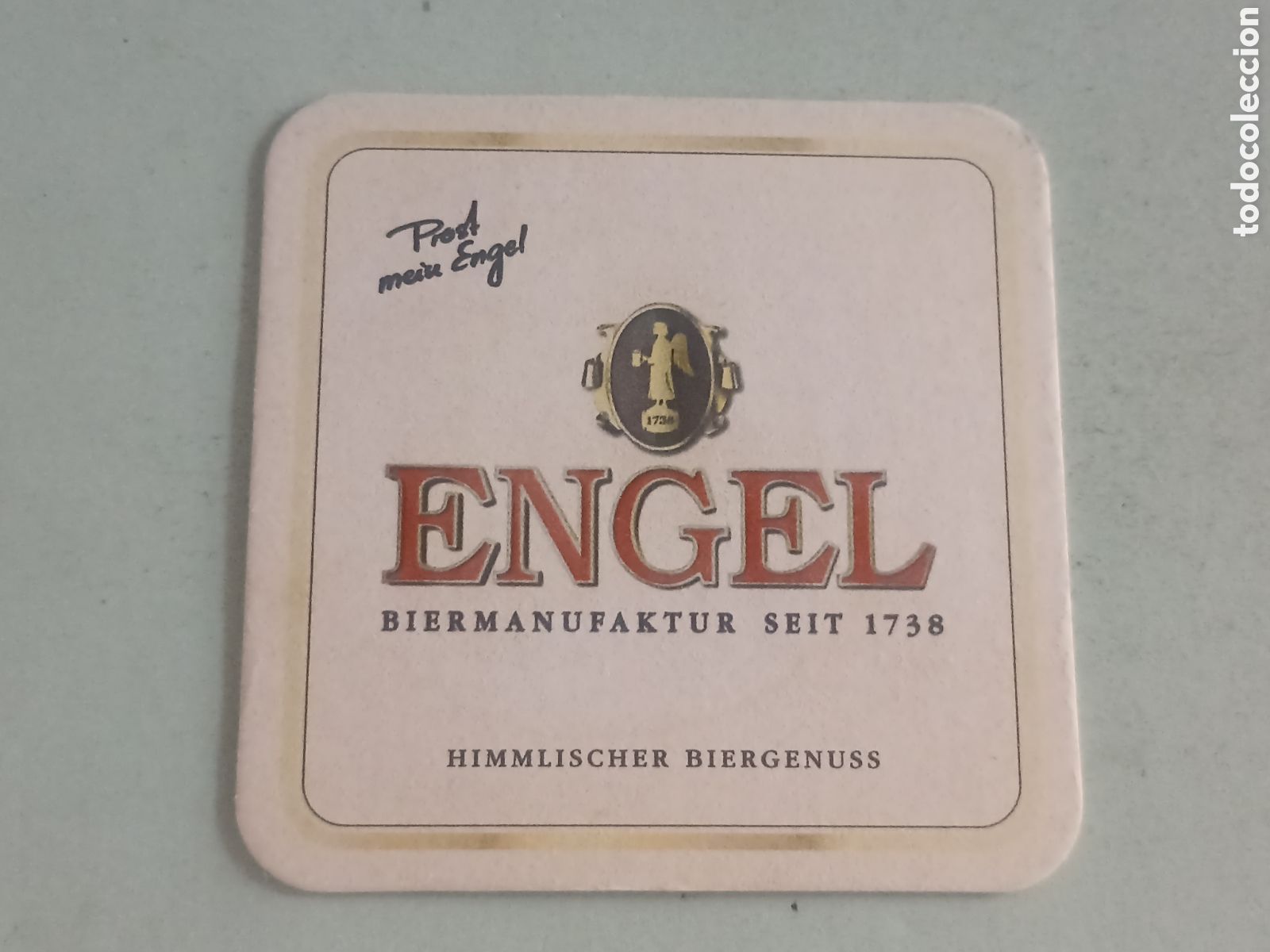 Coleccionismo de cervezas: Posavasos Cerveza Engel - Pedido m&iacute;nimo 3 &euro;
