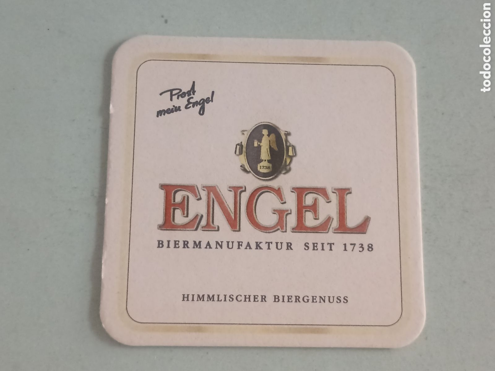 Coleccionismo de cervezas: Posavasos Cerveza Engel - Pedido m&iacute;nimo 3 &euro;