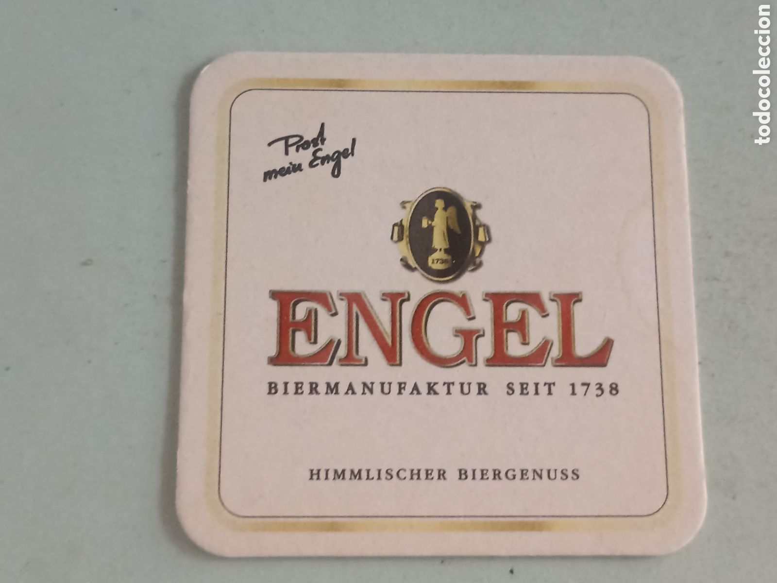 Coleccionismo de cervezas: Posavasos Cerveza Engel - Pedido m&iacute;nimo 3 &euro;