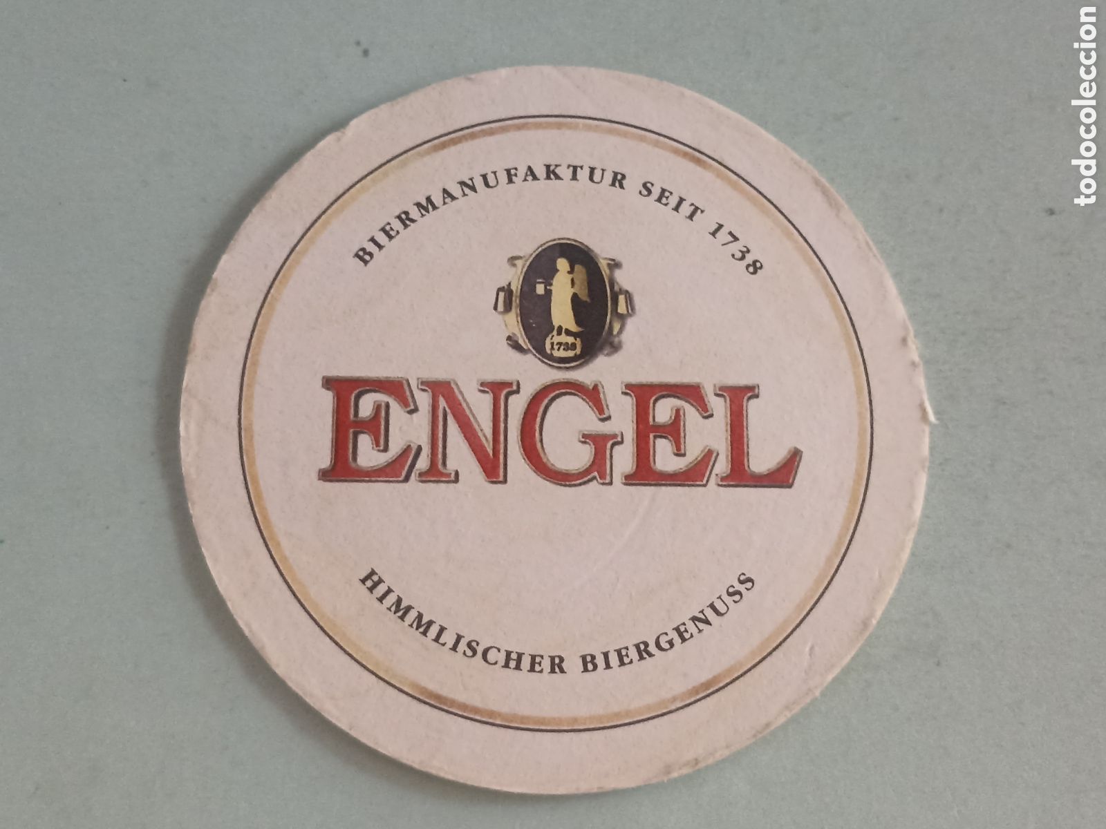 Coleccionismo de cervezas: Posavasos Cerveza Engel - Pedido m&iacute;nimo 3 &euro;