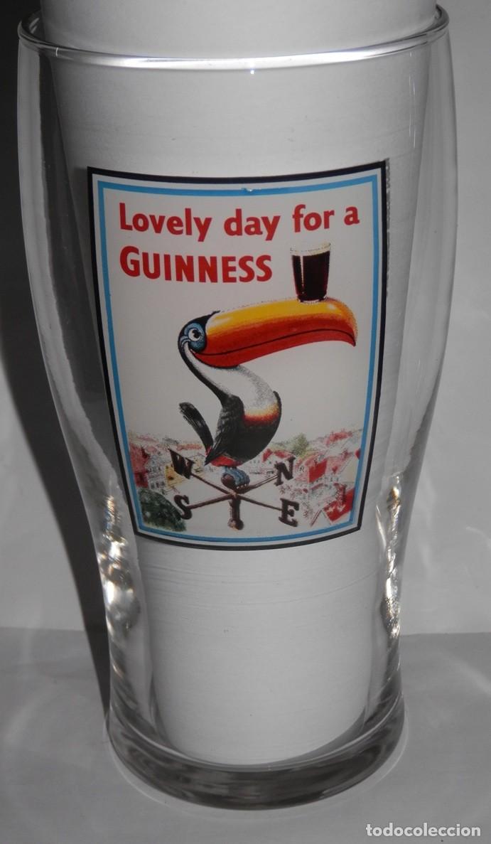 Coleccionismo de cervezas: VASO DE LA CERVEZA GUINNESS