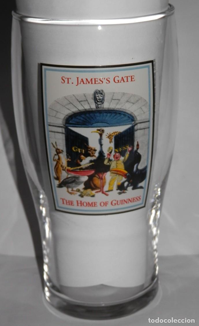 Coleccionismo de cervezas: VASO DE LA CERVEZA GUINNESS
