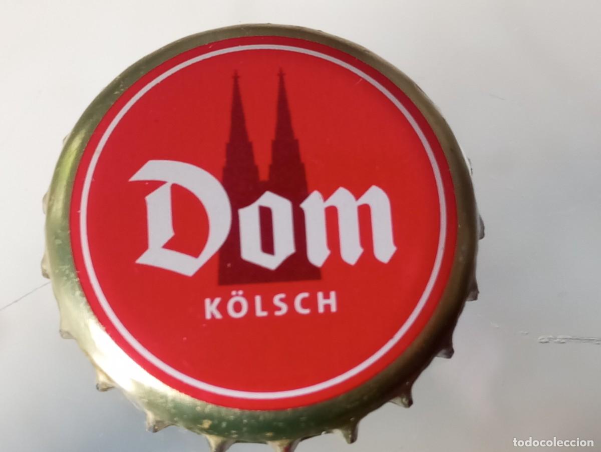Coleccionismo de cervezas: Chapa tap&oacute;n corona de la cerveza alemana DOM K&Ouml;LSCH