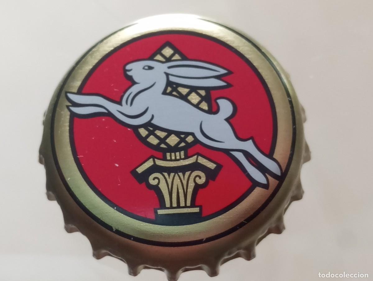 Coleccionismo de cervezas: Chapa tap&oacute;n corona de la cerveza alemana HASEN-BR&Auml;U