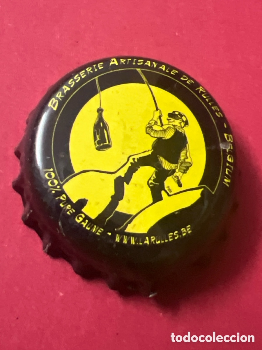 Coleccionismo de cervezas: T4/X149/A2. CHAPA Brasserie Artisanale de Rulles - Belgium 100% Pure Gaume - www.larulles.be