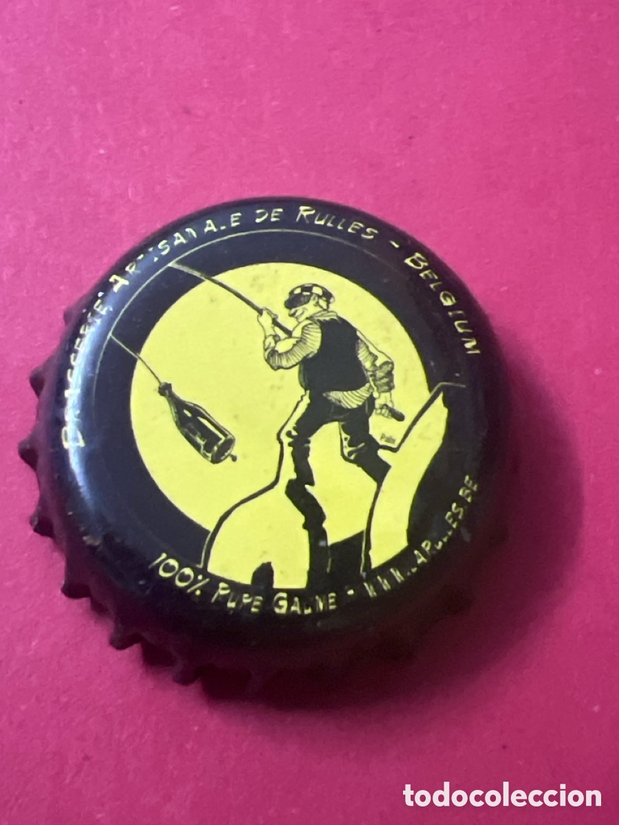 Coleccionismo de cervezas: T4/X149/B1. CHAPA Brasserie Artisanale de Rulles - Belgium 100% Pure Gaume - www.larulles.be