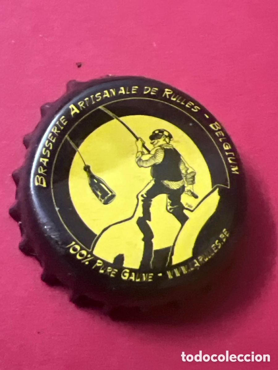 Coleccionismo de cervezas: T4/X149/C6. CHAPA Brasserie Artisanale de Rulles - Belgium 100% Pure Gaume - www.larulles.be