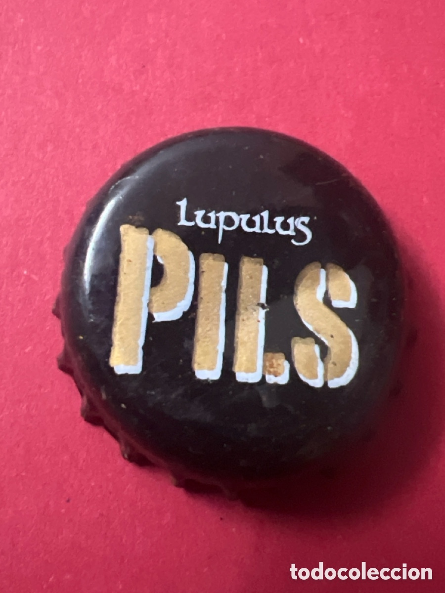 Coleccionismo de cervezas: T4/X150/83. CHAPA CERVEZA - Lupulus Pils - B&eacute;lgica