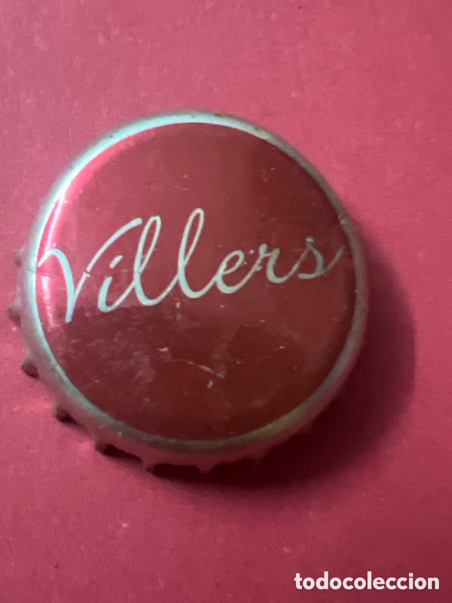 Coleccionismo de cervezas: B33. CHAPA AGUA - B&Eacute;LGICA - Villers