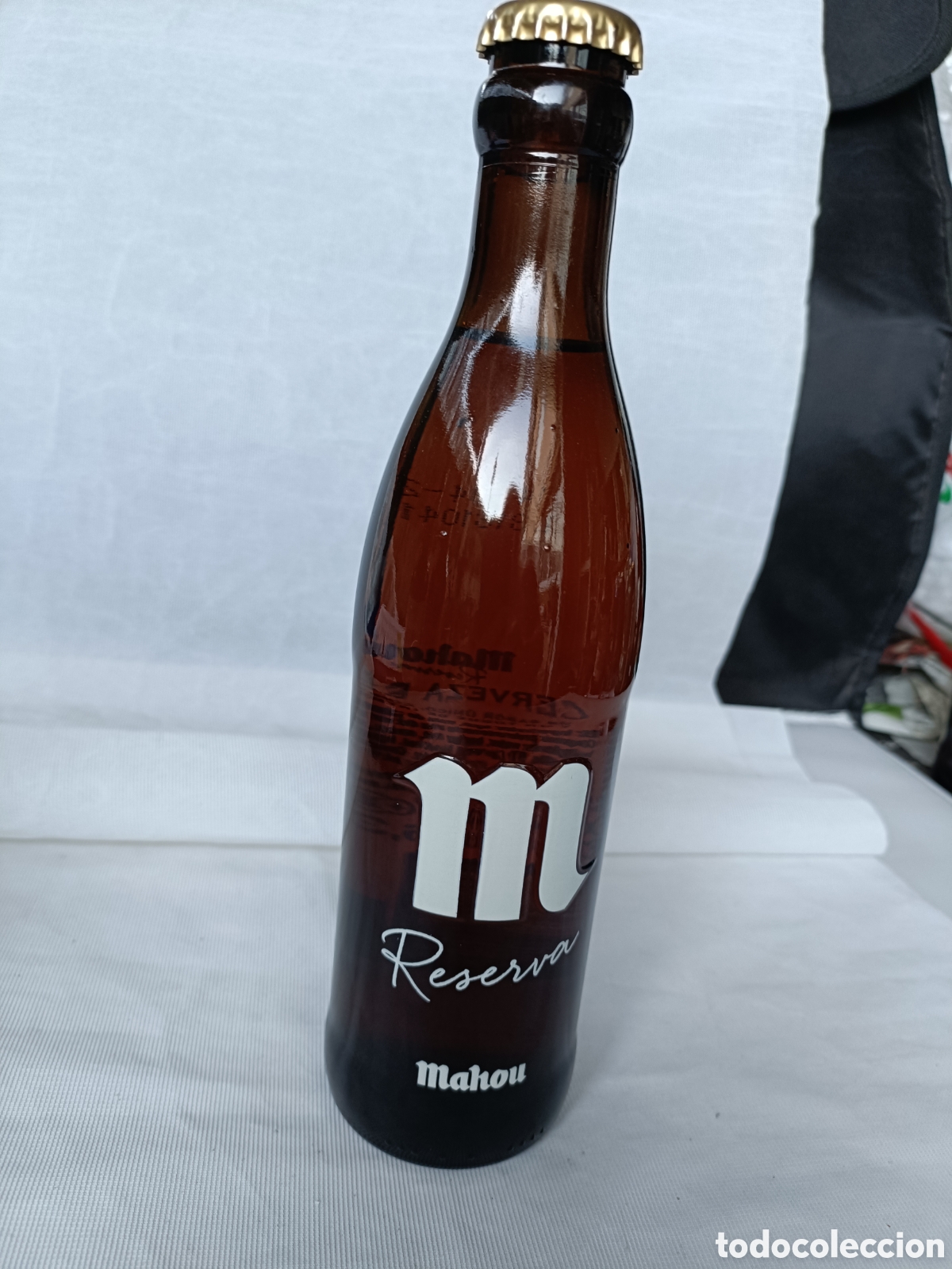 Coleccionismo de cervezas: Cerveza Mahou Reserva Llena