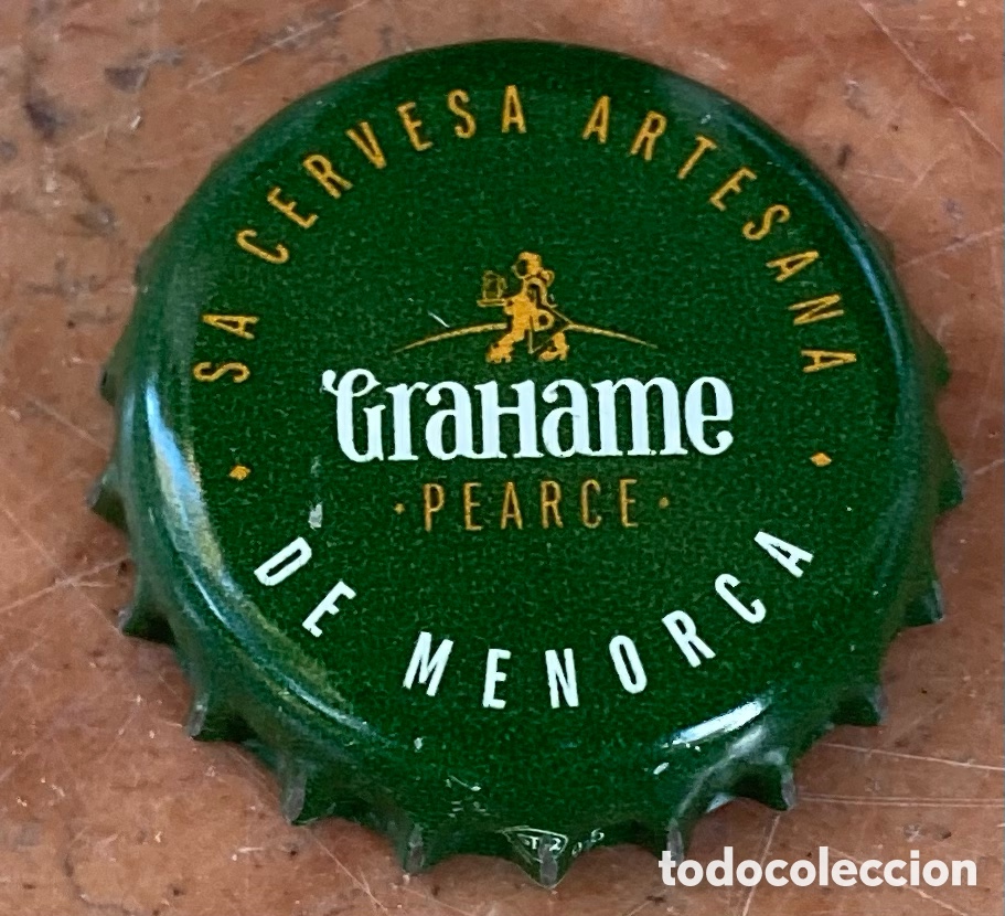 Coleccionismo de cervezas: BOTTLE CAP TAP&Oacute;N CORONA TAPPI CHAPA CERVEZA BEER BIER CERVESA.GRAHAME.MENORCA--LOTE N.627--CARMANJO