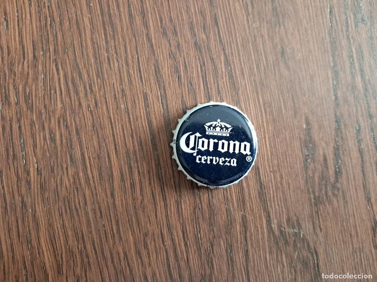 Coleccionismo de cervezas: chapa tap&oacute;n corona de cerveza, Corona.
