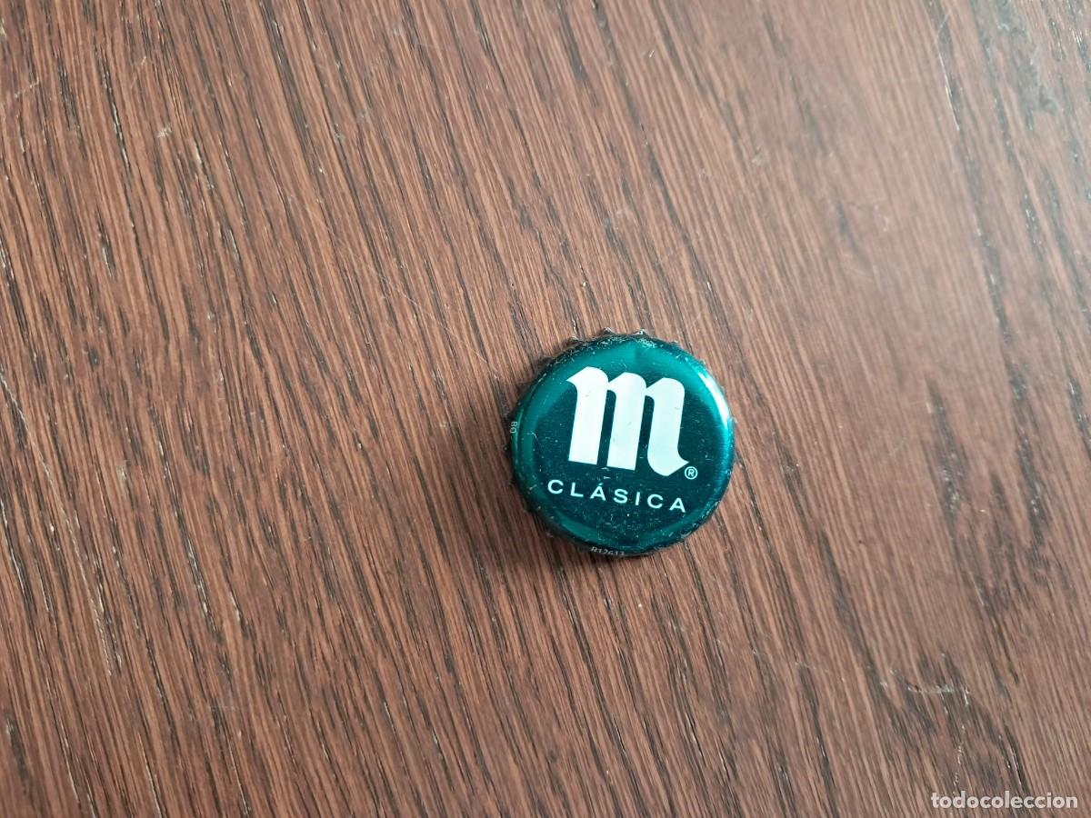 Coleccionismo de cervezas: chapa tap&oacute;n corona de cerveza, Mahou cl&aacute;sica.
