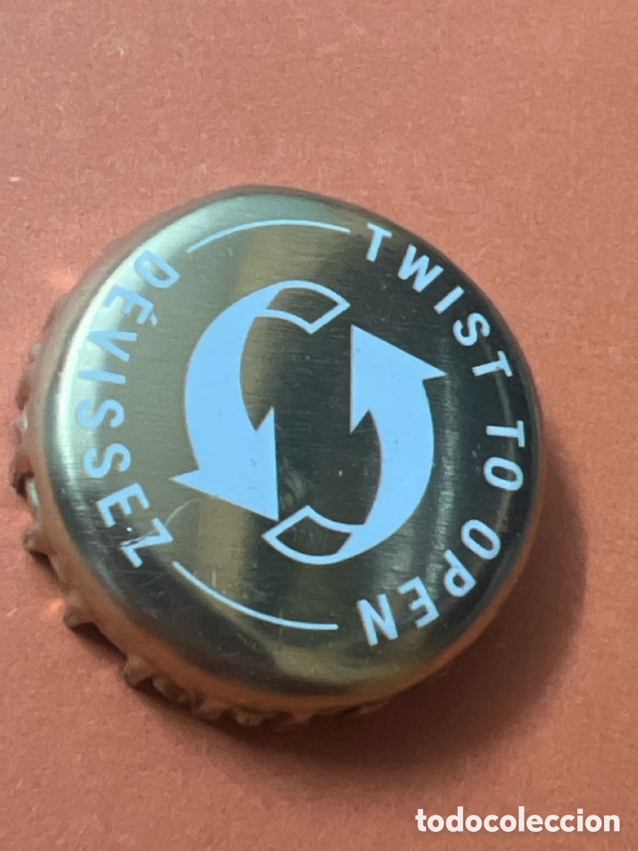Coleccionismo de cervezas: T4/X159/B2. CHAPA CERVEZA - FRANCIA Twist To Open D&eacute;vissez