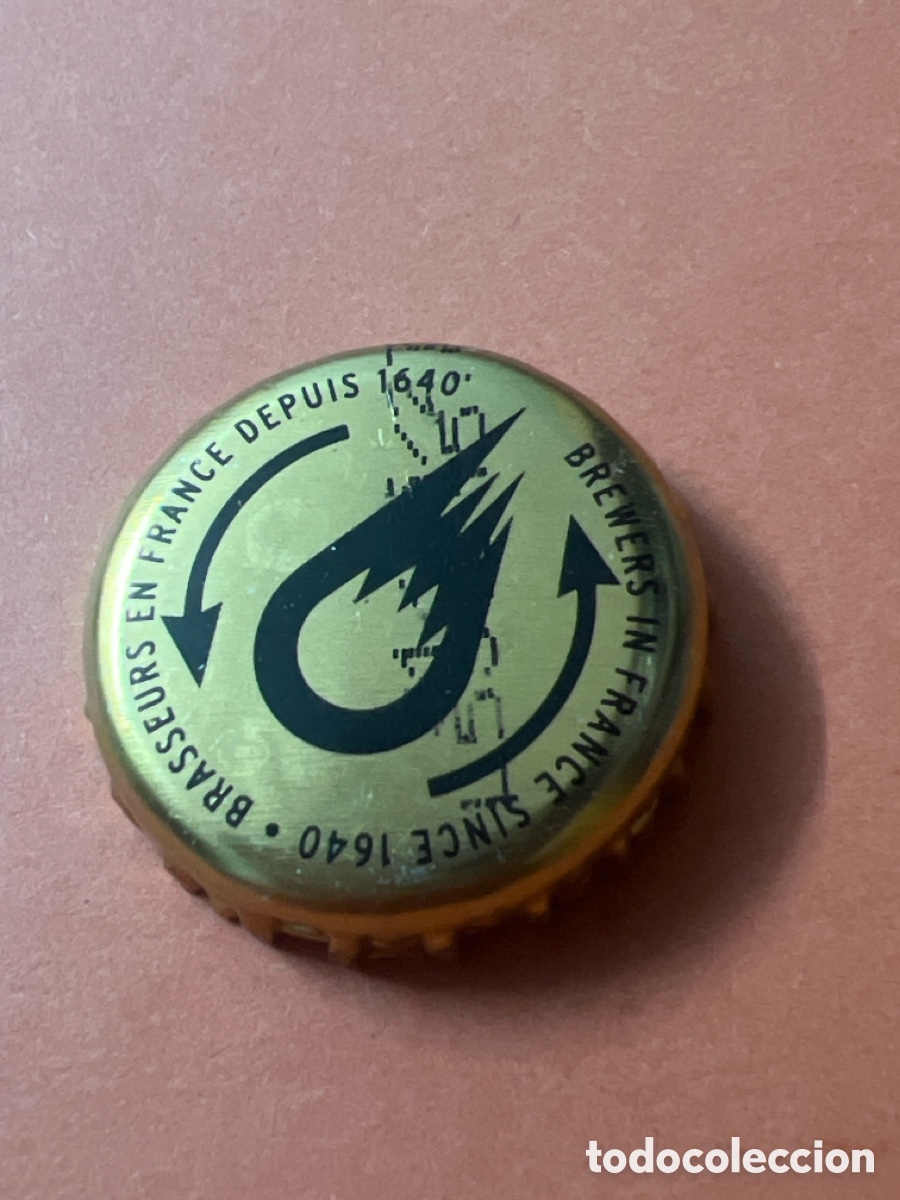 Coleccionismo de cervezas: T4/X159/C1. CHAPA CERVEZA - FRANCIA - BREWERS IN FRANCE SINCE 1640 BRASSEURS EN FRANCE DEPUIS 1640