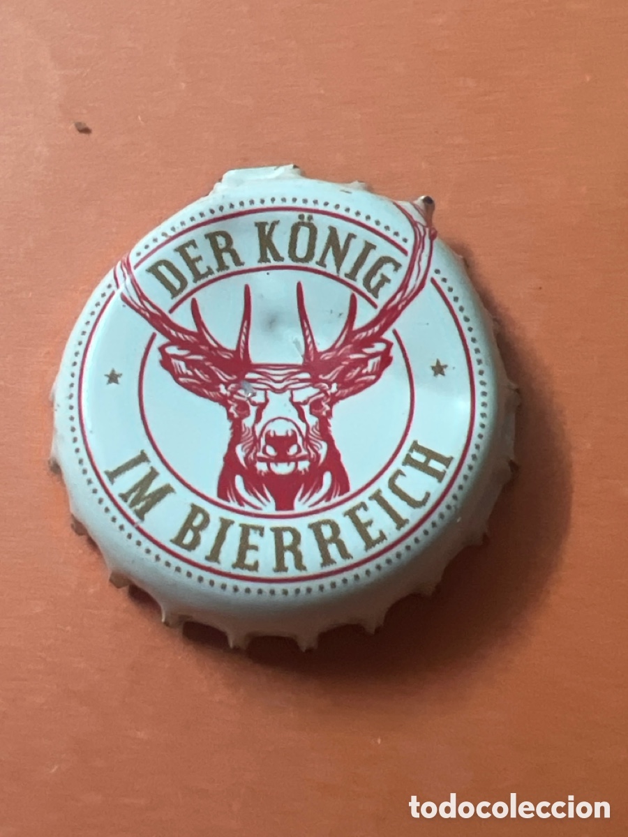 Coleccionismo de cervezas: T4/X159/E2. CHAPA CERVEZA - ALEMANIA - Der K&ouml;nig im Bierreich