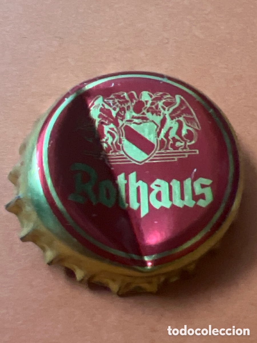 Coleccionismo de cervezas: T4/X159/B4. CHAPA CERVEZA ROTHAUS -GERMANY-