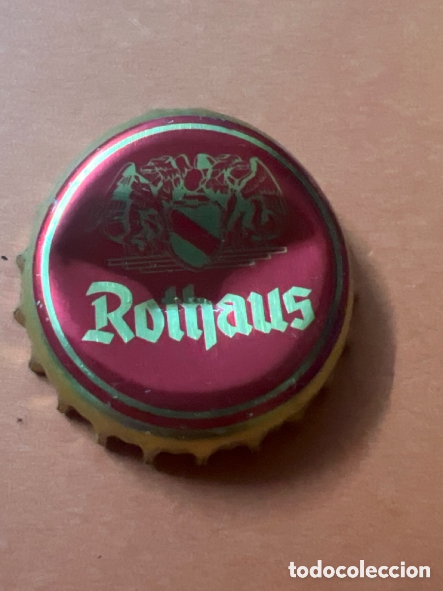 Coleccionismo de cervezas: T4/X159/B5. CHAPA CERVEZA ROTHAUS -GERMANY-