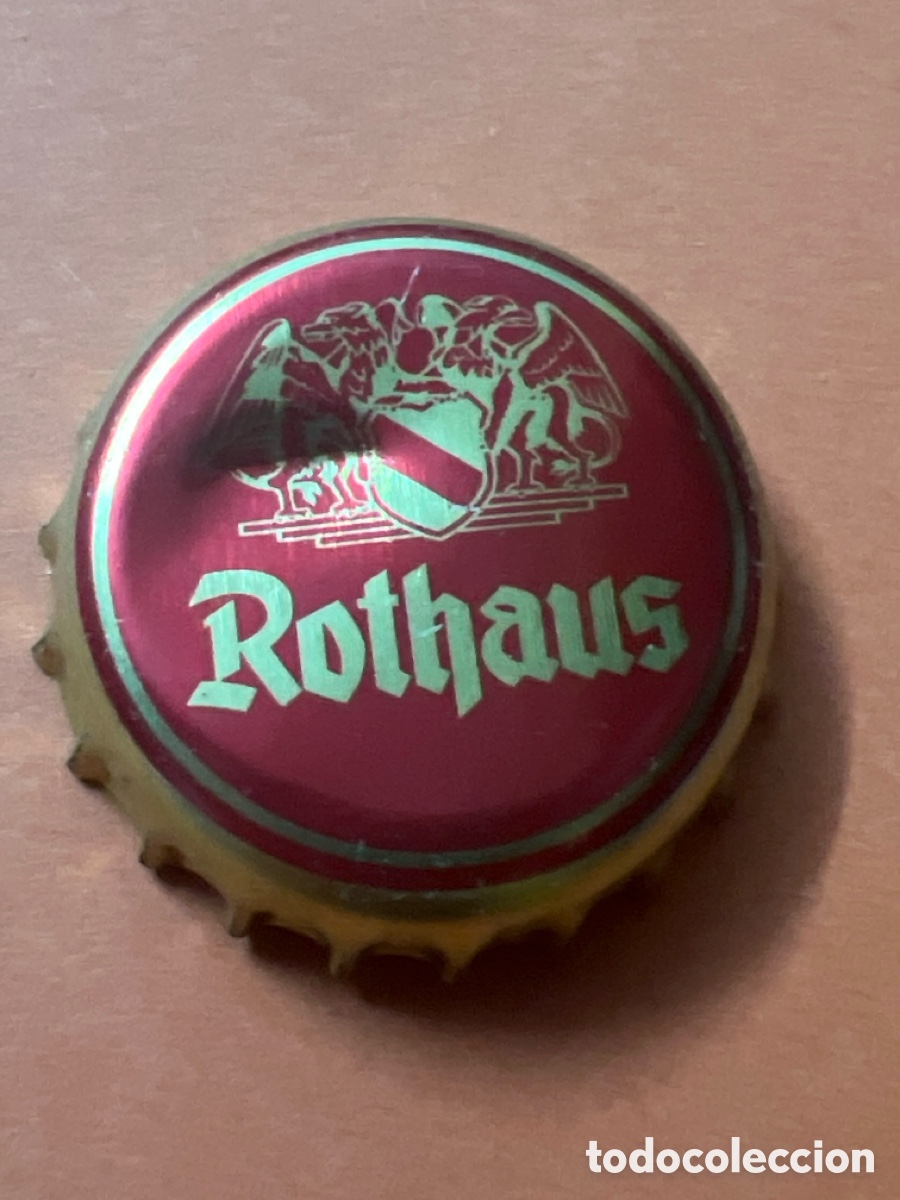 Coleccionismo de cervezas: T4/X159/B6. CHAPA CERVEZA ROTHAUS -GERMANY-