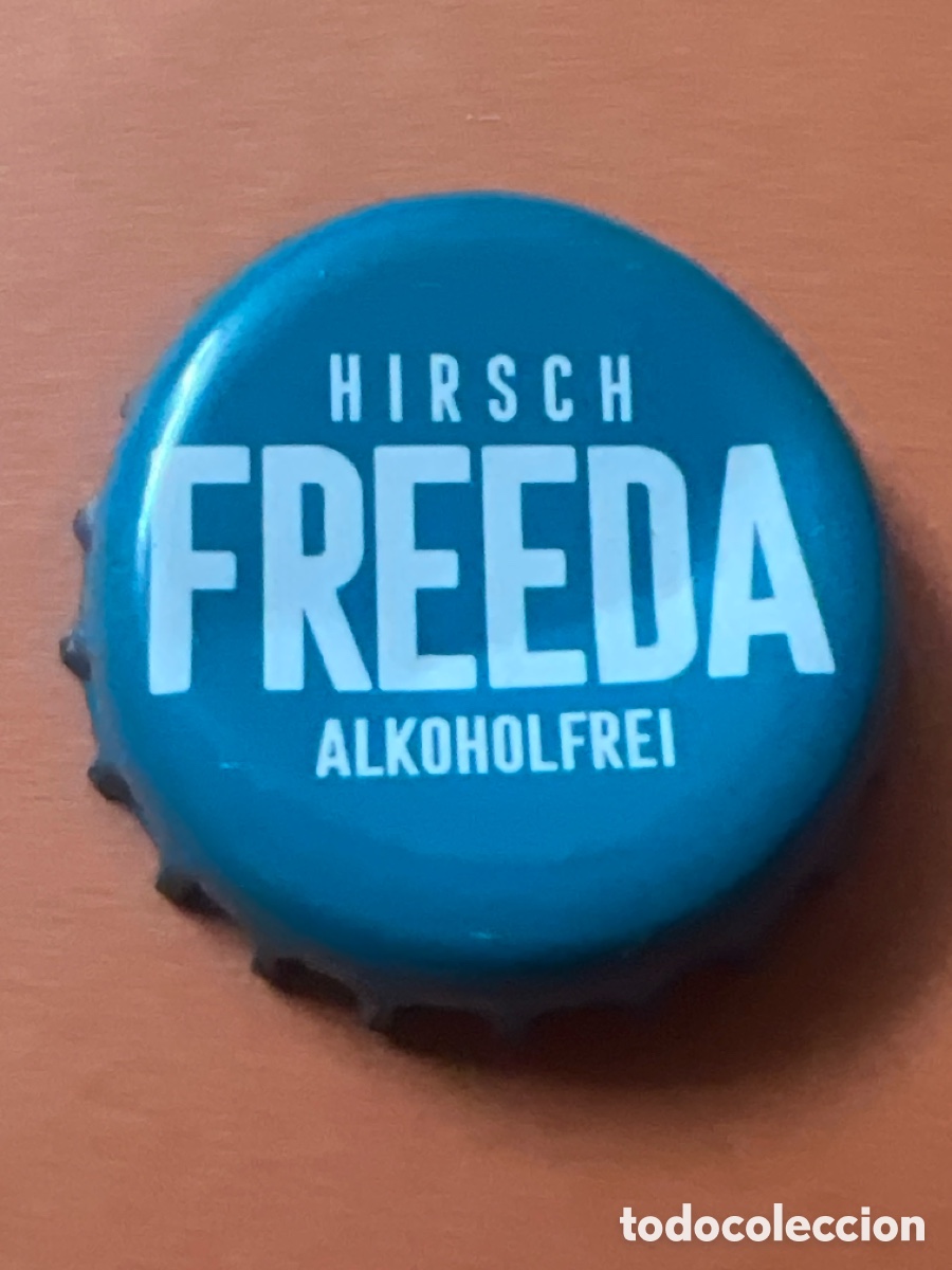 Coleccionismo de cervezas: T4/X159/C2. CHAPA CERVEZA - ALEMANIA - Hirsch Freeda Alkoholfrei