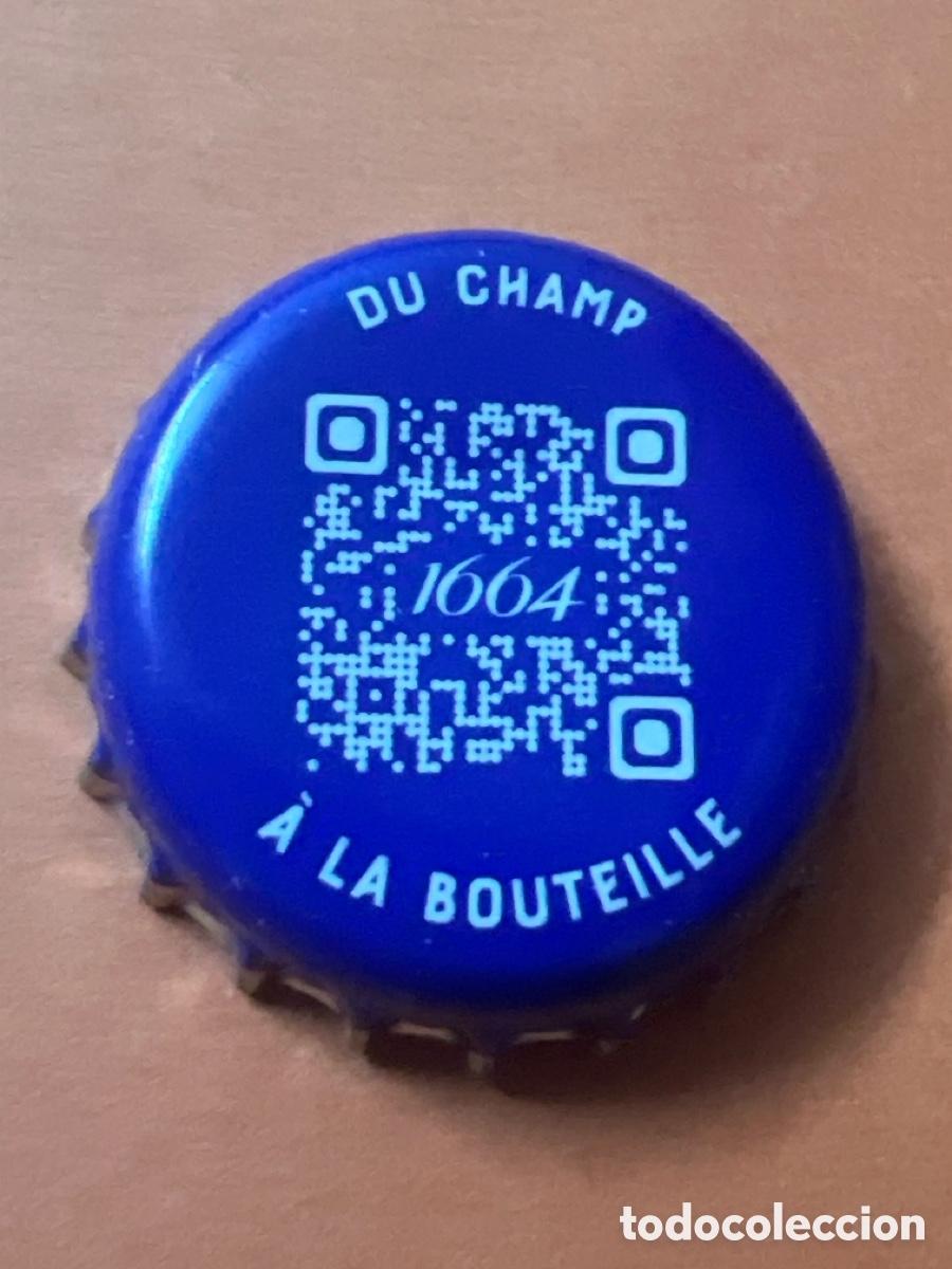 Coleccionismo de cervezas: T4/X159/C4. CHAPA CERVEZA - FRANCIA - 1664 Du Champ &agrave; la Bouteille