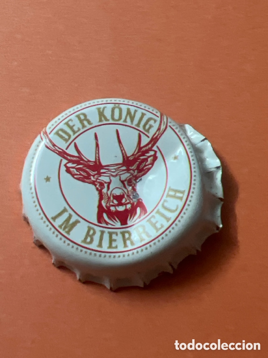 Coleccionismo de cervezas: T4/X159/E4. CHAPA CERVEZA - ALEMANIA - Der K&ouml;nig im Bierreich