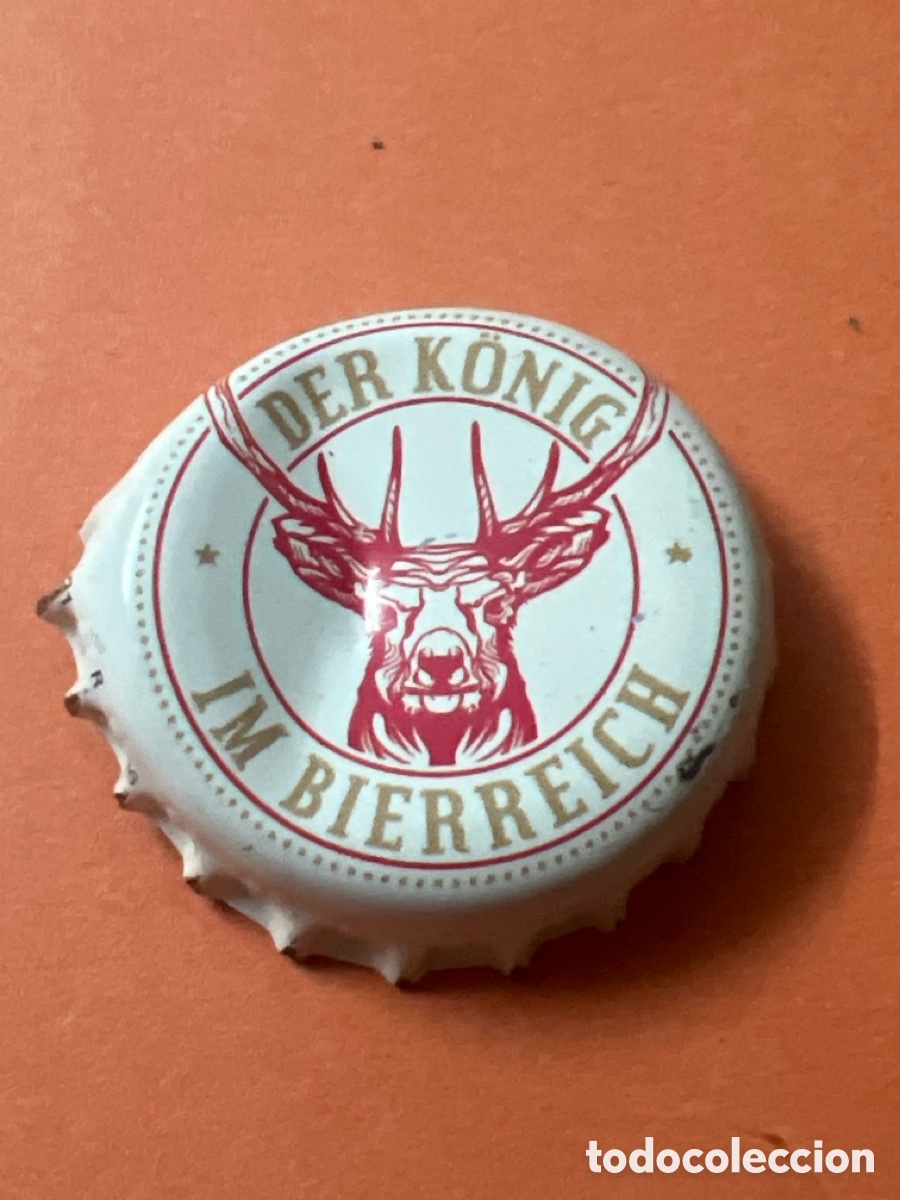 Coleccionismo de cervezas: T4/X159/E5. CHAPA CERVEZA - ALEMANIA - Der K&ouml;nig im Bierreich