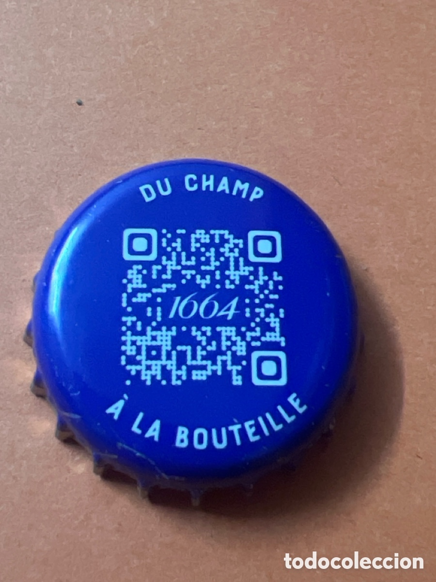 Coleccionismo de cervezas: T4/X159/F4. CHAPA CERVEZA - FRANCIA - 1664 Du Champ &agrave; la Bouteille