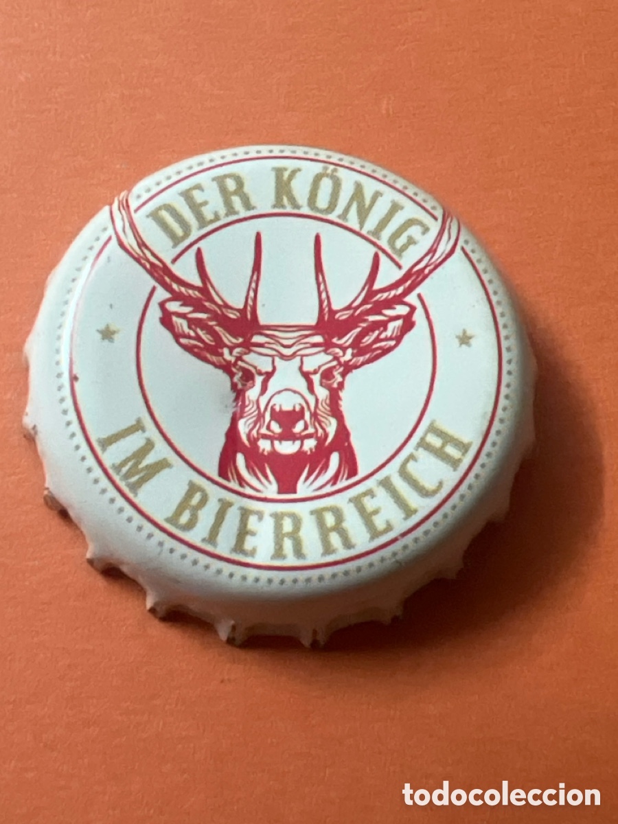 Coleccionismo de cervezas: T4/X159/H2. CHAPA CERVEZA - ALEMANIA - Der K&ouml;nig im Bierreich