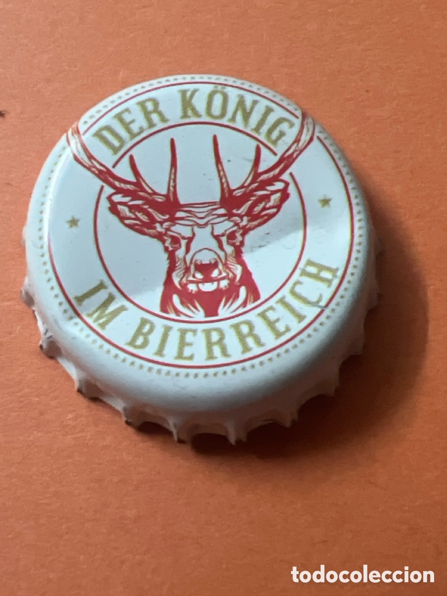 Coleccionismo de cervezas: T4/X159/H3. CHAPA CERVEZA - ALEMANIA - Der K&ouml;nig im Bierreich