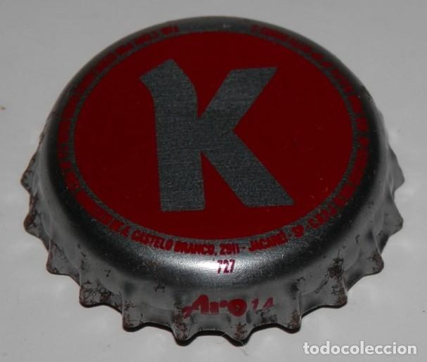 Coleccionismo de cervezas: TAPON CORONA CHAPA DE CERVEZA DE BRASIL KAISER