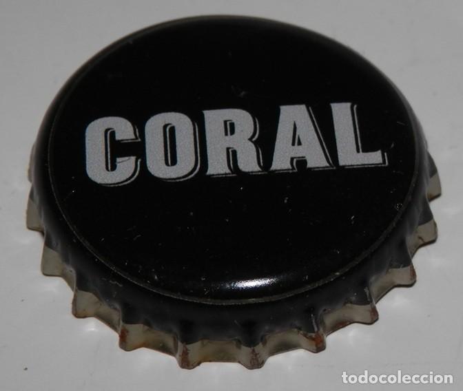 Coleccionismo de cervezas: TAPON CORONA CHAPA DE CERVEZA CORAL - ISLA MADERA - PORTUGAL