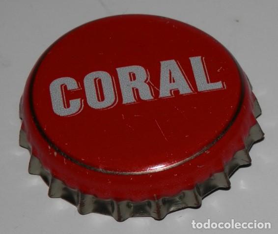 Coleccionismo de cervezas: TAPON CORONA CHAPA DE CERVEZA CORAL - ISLA MADERA - PORTUGAL