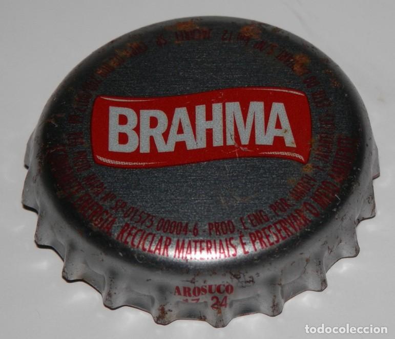 Coleccionismo de cervezas: TAPON CORONA CHAPA DE CERVEZA BRAHMA - BRASIL