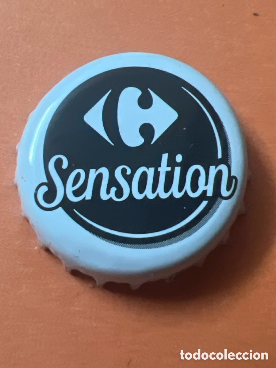 Coleccionismo de cervezas: T4/X158/C2. CHAPA CERVEZA - ESPA&Ntilde;A - Sensation C