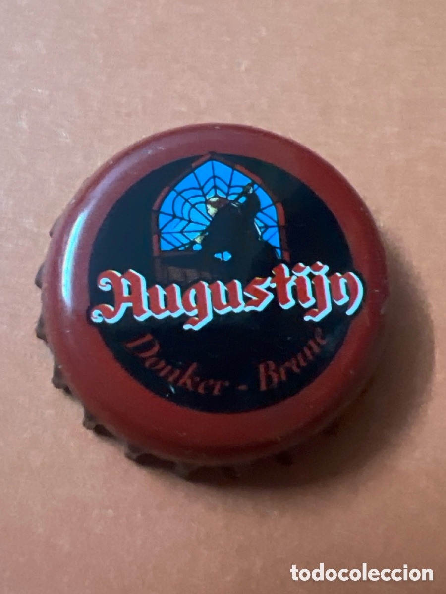 Coleccionismo de cervezas: T4/X158/F1. CHAPA CERVEZA - B&Eacute;LGICA - Augustijn Donker Brune