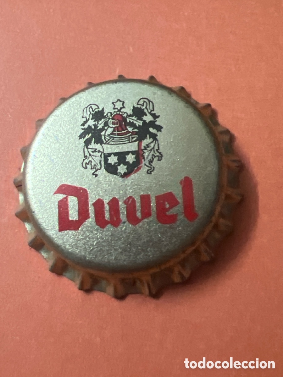 Coleccionismo de cervezas: T4/X158/G6. CHAPA CERVEZA - SIN ABRIR - B&Eacute;LGICA - DUVEL
