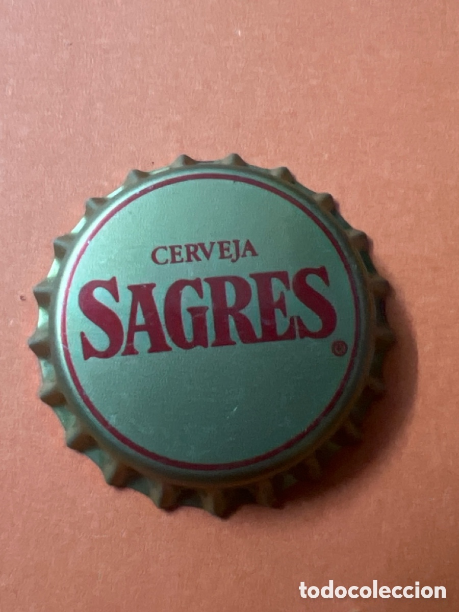 Coleccionismo de cervezas: T4/X158/H2. CHAPA CERVEZA - SIN ABRIR - PORTUGAL - Sagres Cerveja