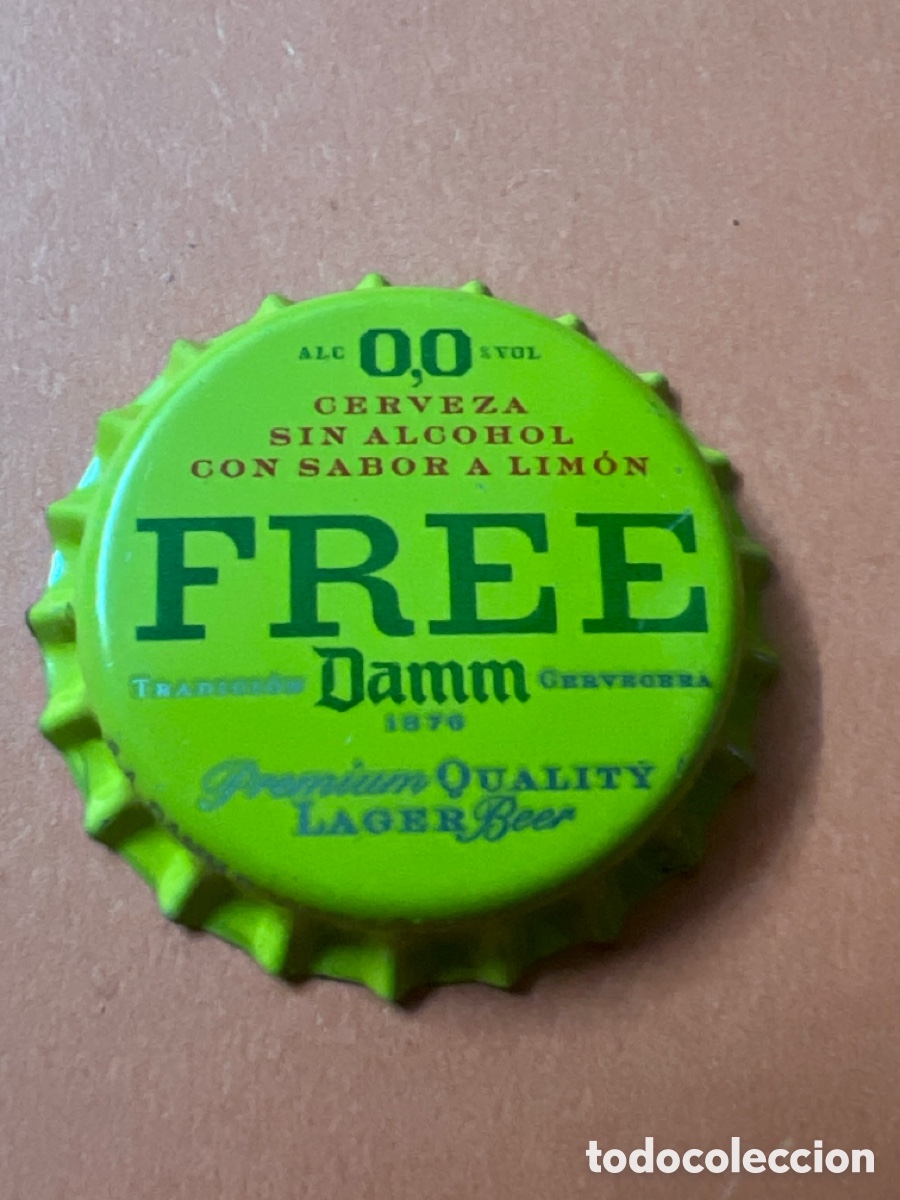 Coleccionismo de cervezas: T4/X158/H6. CHAPA CERVEZA - DAMM FREE - SIN ABRIR - ESPA&Ntilde;A