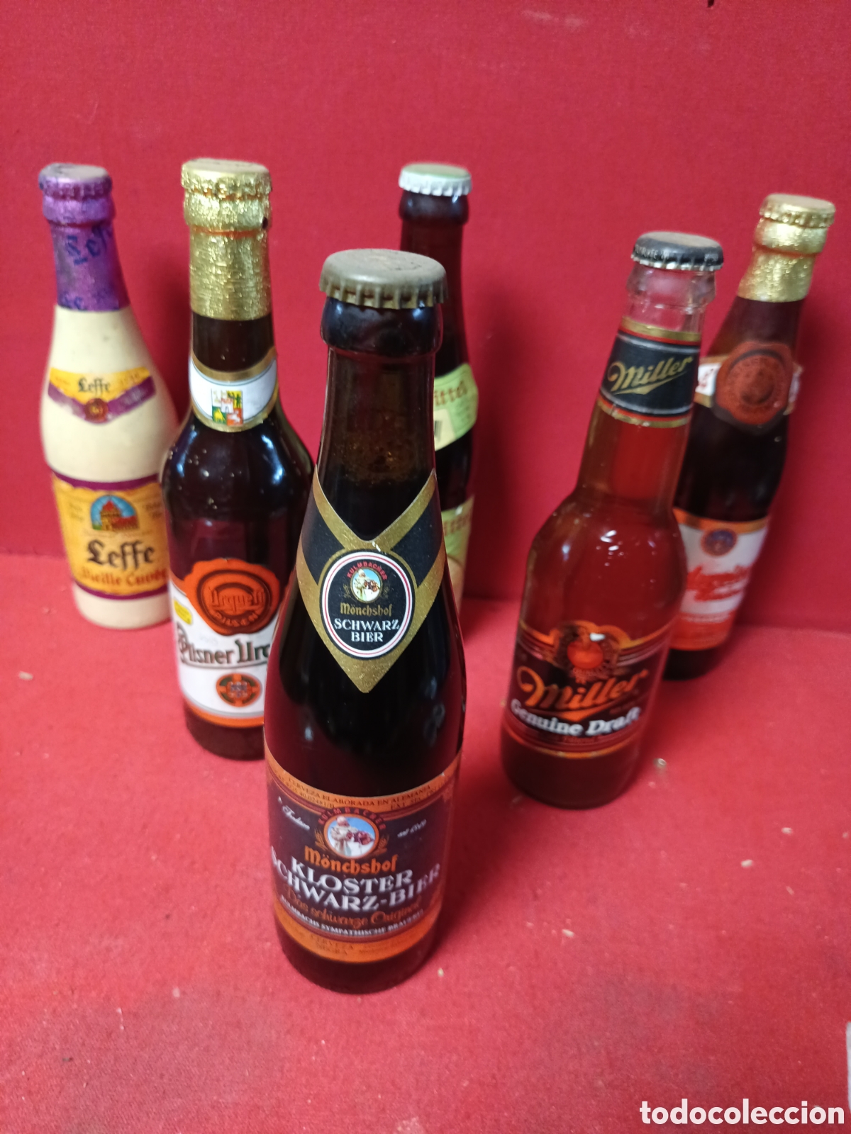 Coleccionismo de cervezas: Lote de 6 cervezas del mundo sin abrir