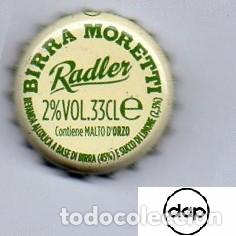 Coleccionismo de cervezas: chapa - cerveza - ITALIA - Moretti Radler