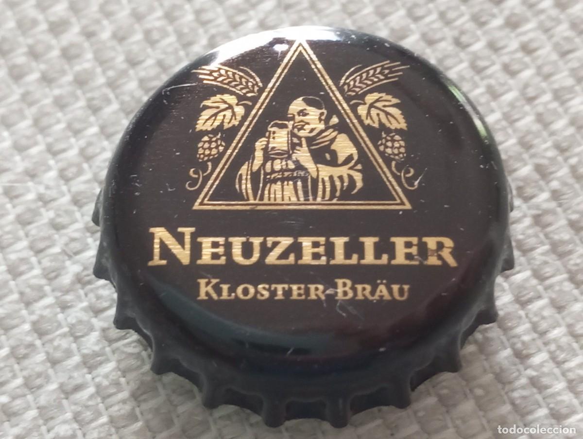 Coleccionismo de cervezas: Chapa tap&oacute;n corona de la cerveza alemana NEUZELLER KLOSTER-BR&Auml;U