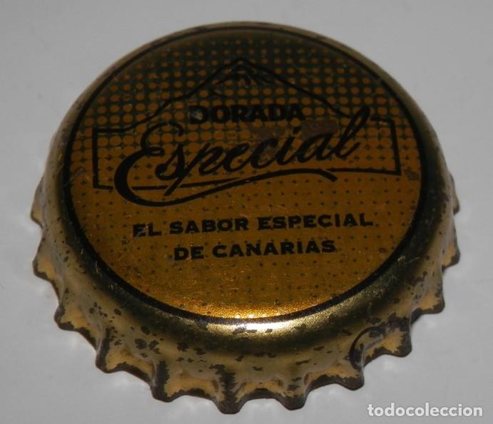 Coleccionismo de cervezas: TAPON CORONA CHAPA DE CERVEZA DORADA ESPECIAL
