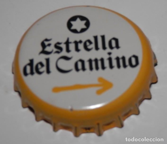 Coleccionismo de cervezas: TAPON CORONA CHAPA DE CERVEZA ESTRELLA GALICIA - ESTRELLA DEL CAMINO