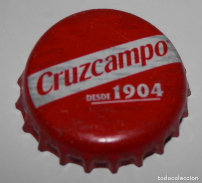 Coleccionismo de cervezas: TAPON CORONA CHAPA DE CERVEZA CRUZCAMPO