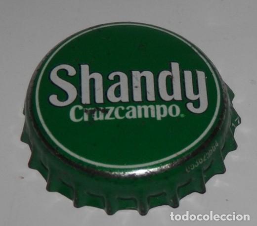Coleccionismo de cervezas: TAPON CORONA CHAPA DE CERVEZA SHANDY CRUZCAMPO