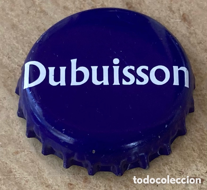 Coleccionismo de cervezas: TAP&Oacute;N CORONA CHAPA CERVEZA BOTTLE CAP BEER BIRRA BIERE DUBUISSON (2).B&Eacute;LGICA--LOTE N.4168--CARMANJO