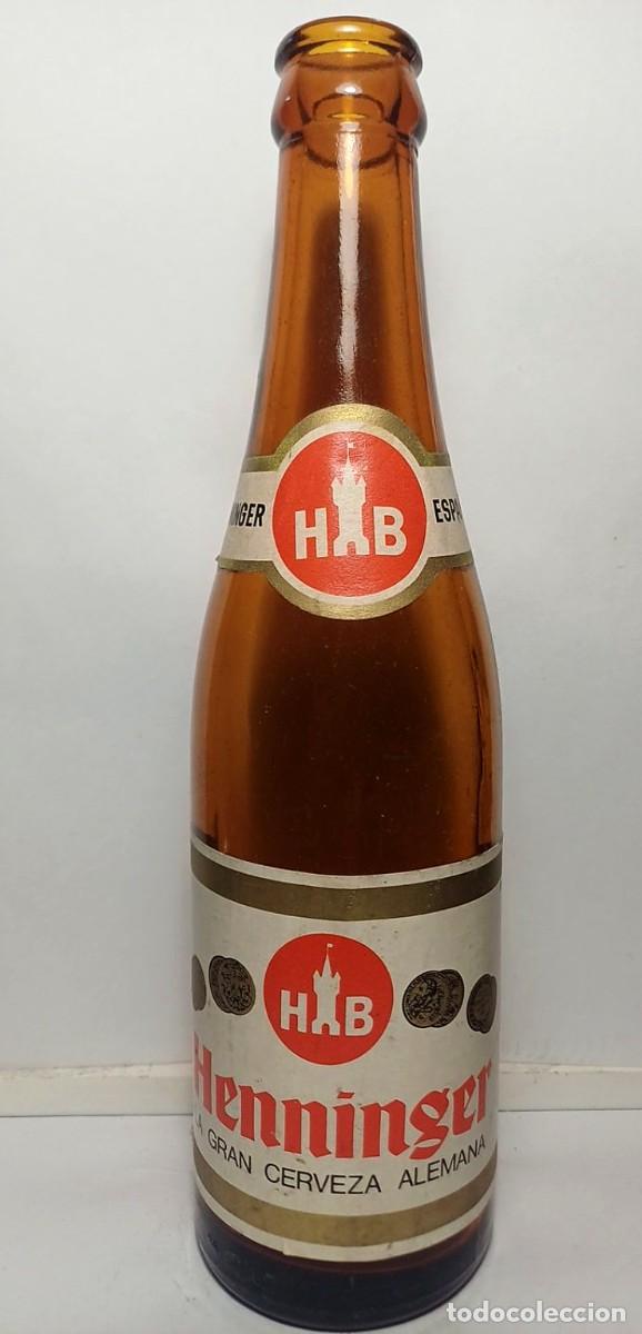 Coleccionismo de cervezas: Henninger H.B. La Gran Cerveza Alemana, Espa&ntilde;a 1960-1970